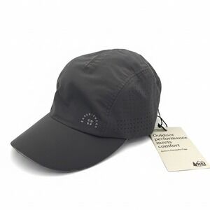 REI Co-op Active Pursuits Cap Asphalt Grey Reflective Running Hat 238-557-0001